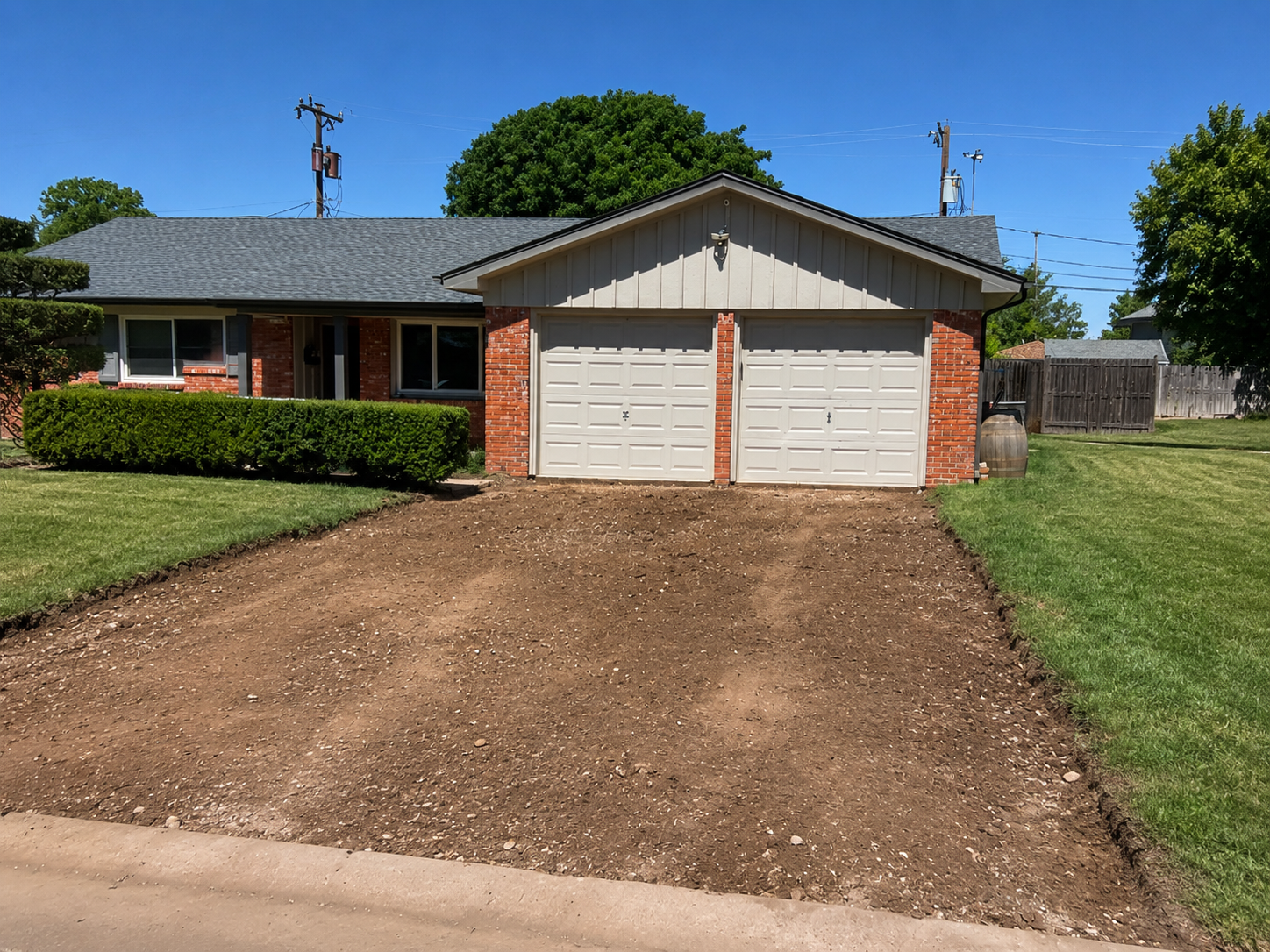 Dirt work and grading